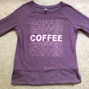 4/$20 Women’s Coffee Crew Neck Sweater